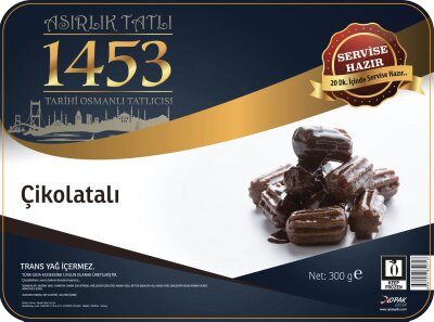 Donuk Tulumba 300 gr   Çikolatalı